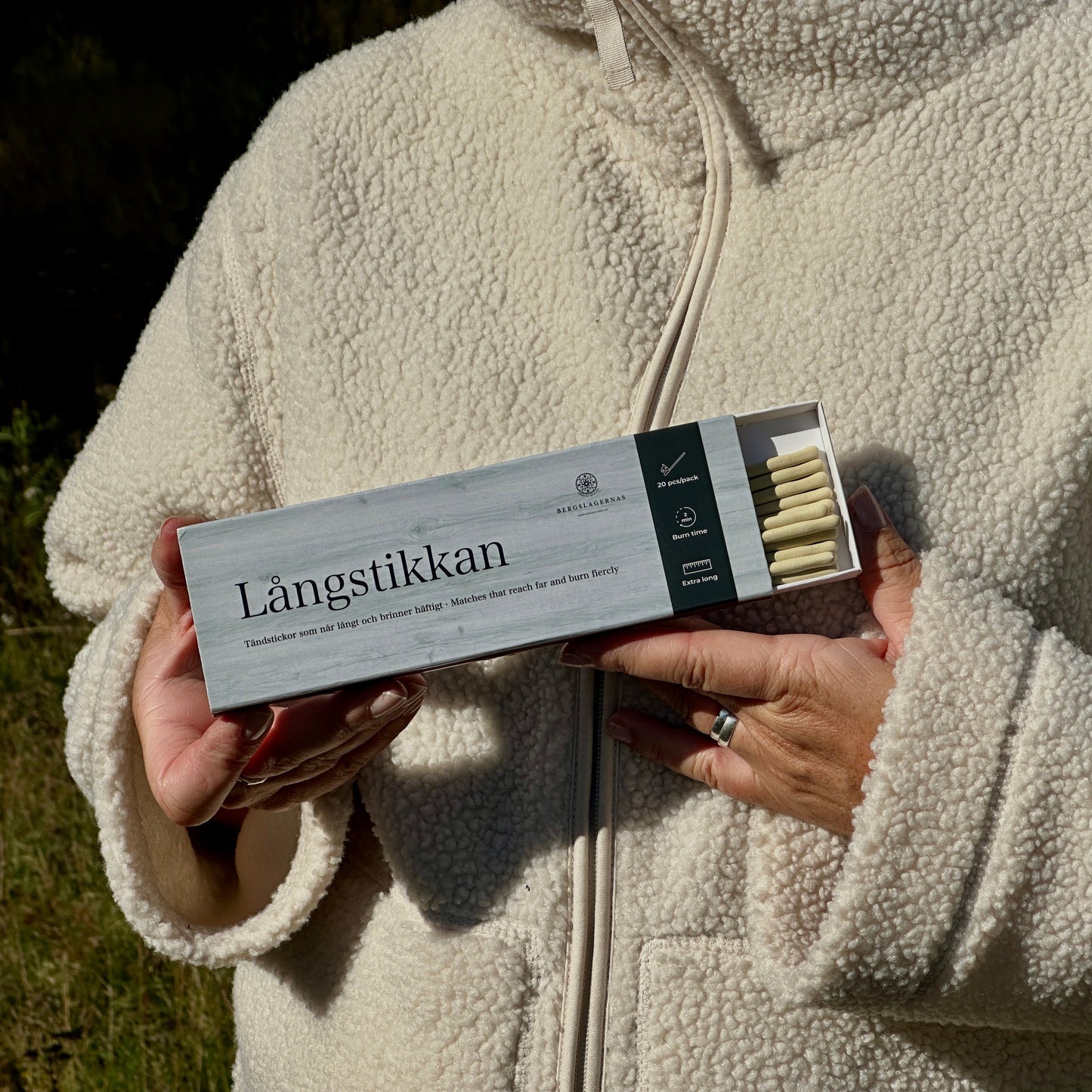 Långstikkan - matches that reach far and burn fiercly  