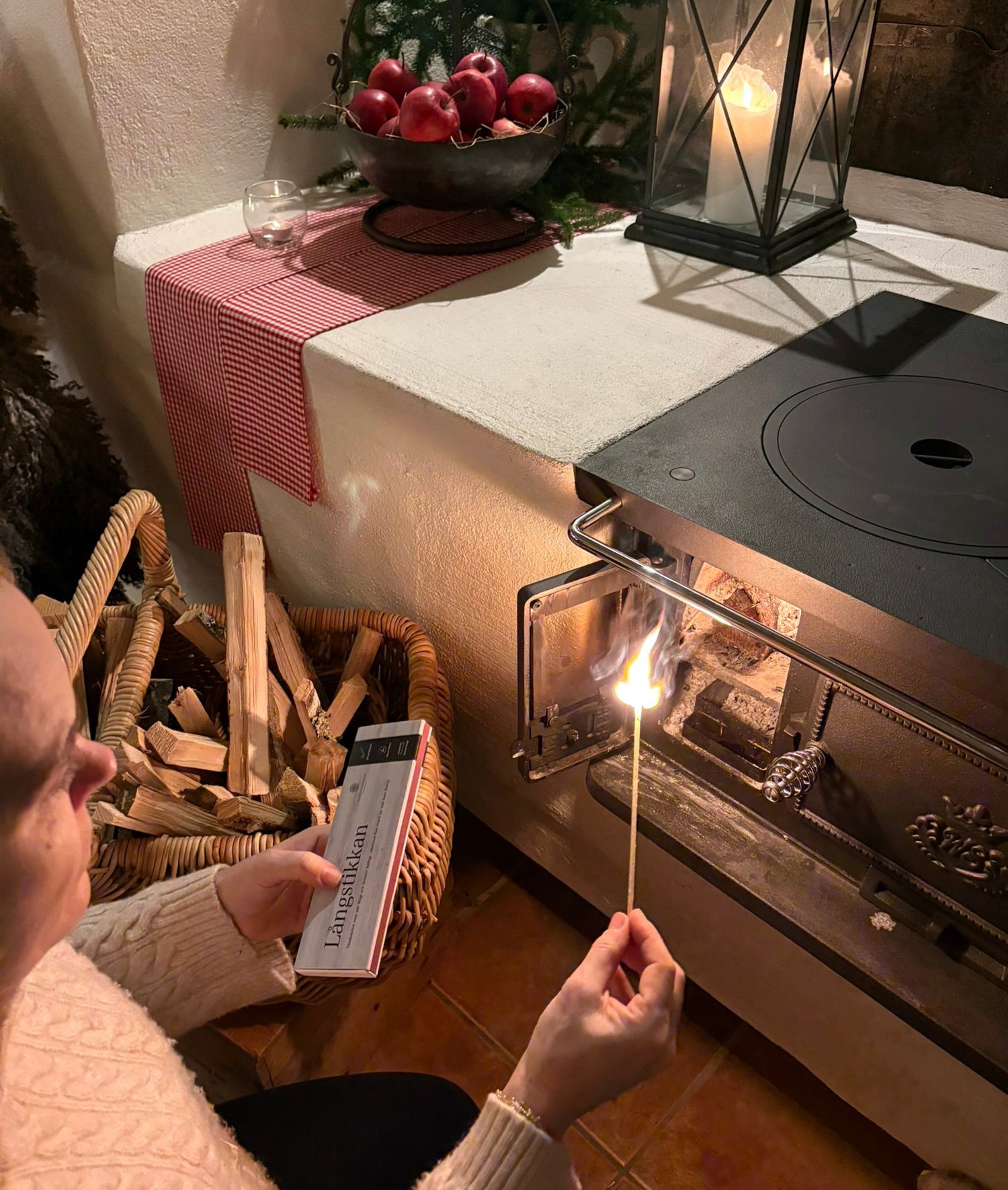 Långstikkan Christmas wood stove II