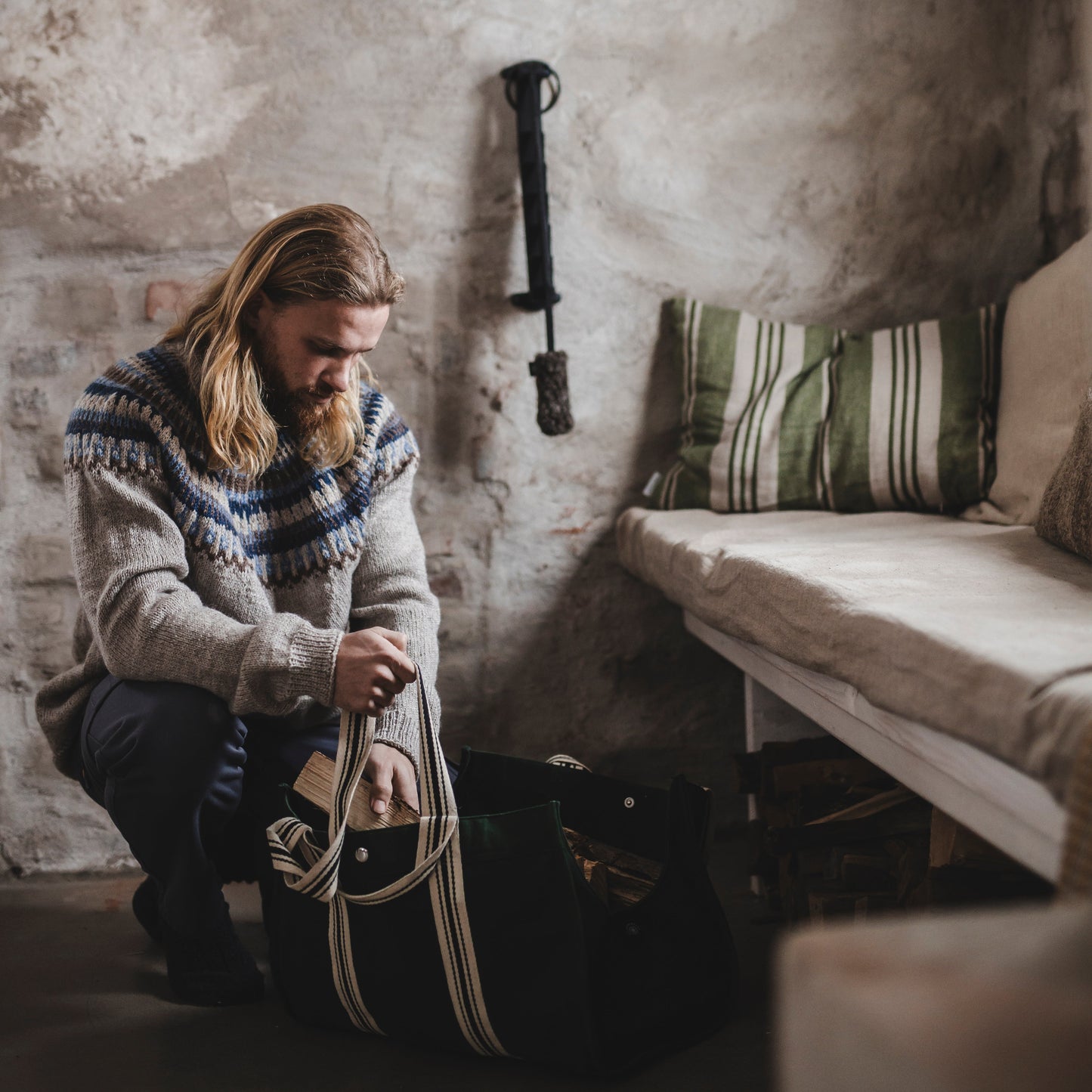 Bergslagsväskan - the versatile log carrier