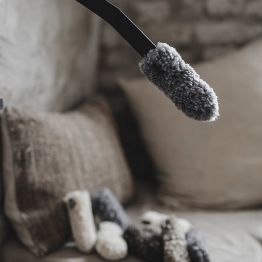 Fluffen – Schafsfellgriff mit Wärme und Griffigkeit in einem