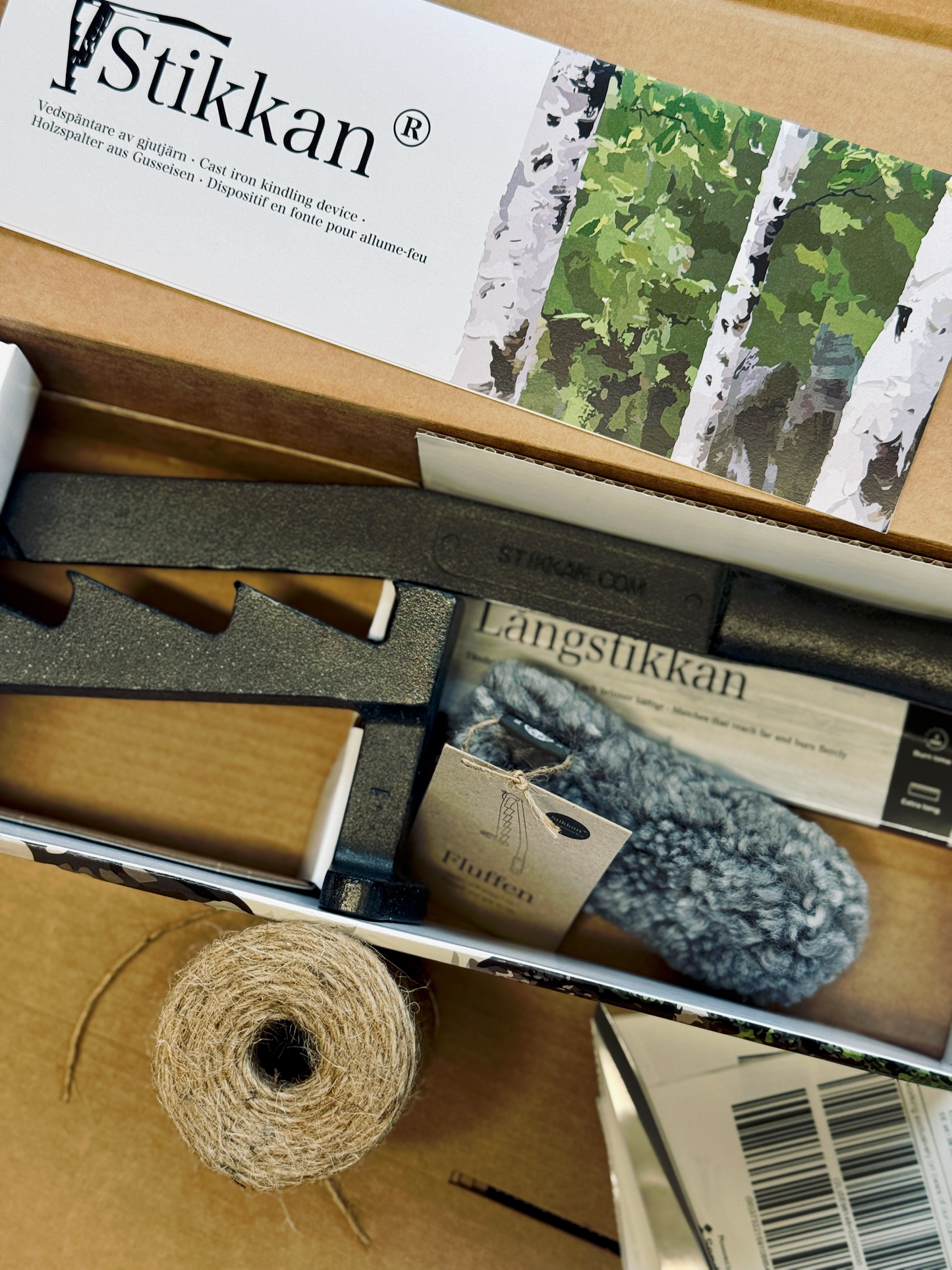 Stikkan® Spanmesser – mit Fluffen